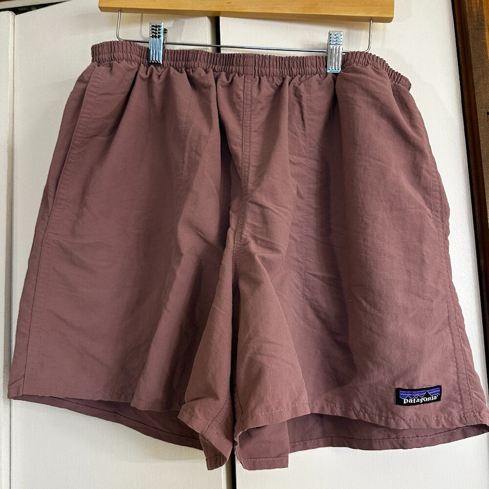 Patagonia Lined Swim Trunks Mauve, Size XL